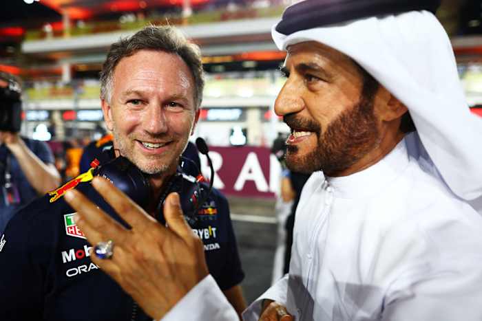 Christian horner Mohammed ben Sulayem